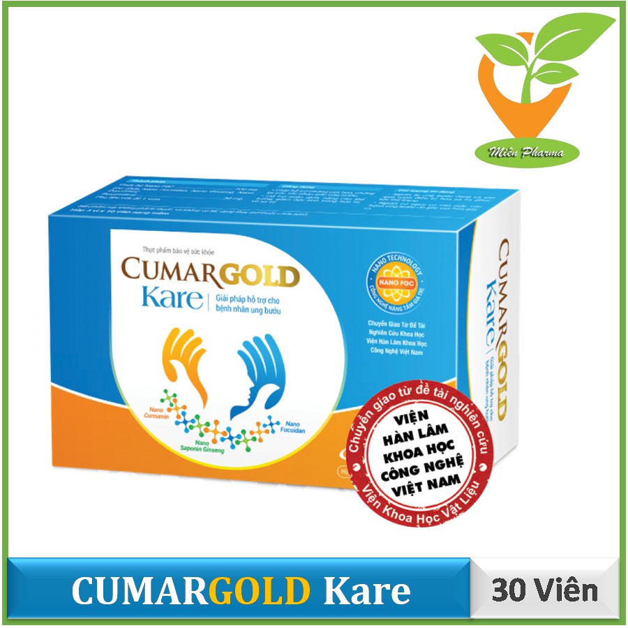 CUMARGOLD KARE - Dành cho bệnh nhân ung bướu [Cumagold]