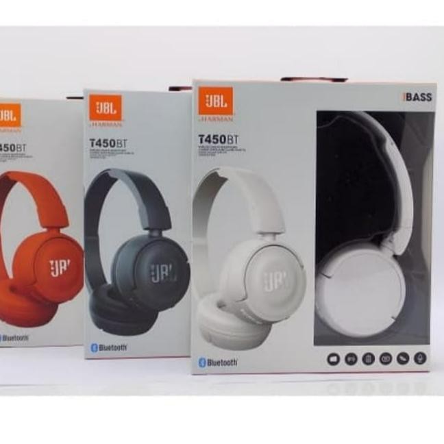 Tai Nghe Bluetooth Không Dây Ngt Jbl T450Bt Đen