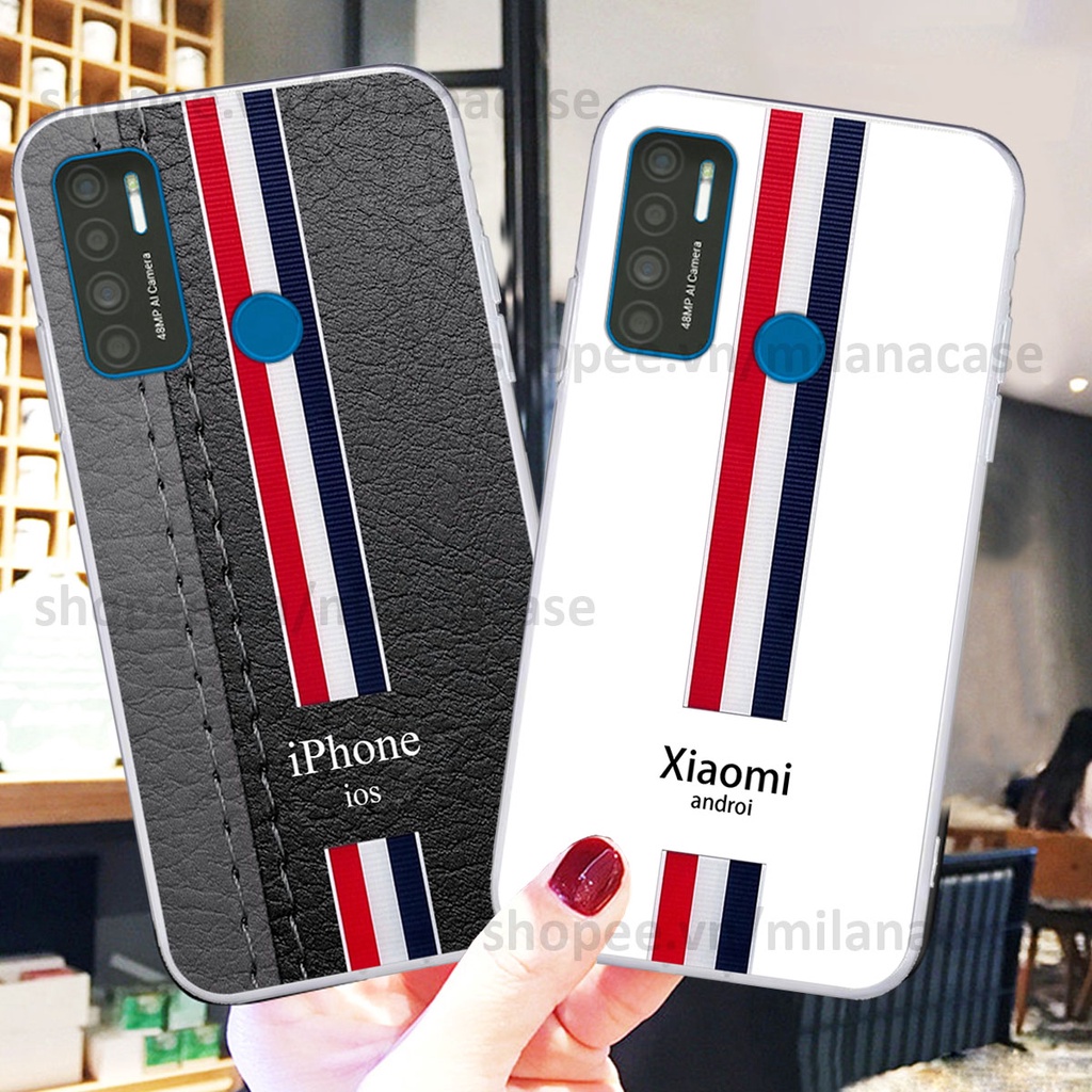 Ốp Vsmart Star 5 / Joy 4 / Live 4 in giả da phong cách thể thao, cá tính, thời trang