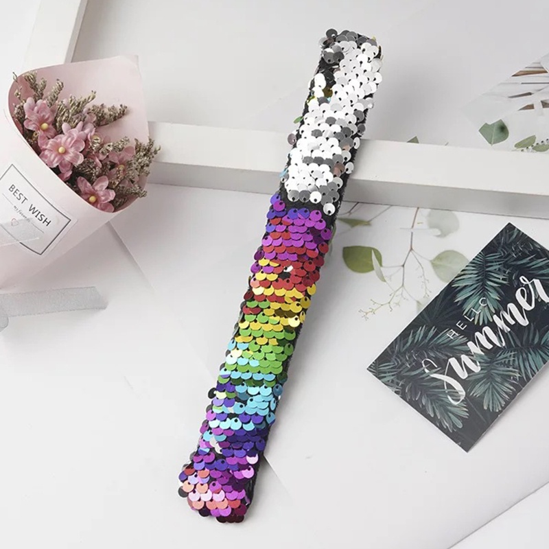 Aoto Vòng Tay Hình Nàng Tiên Cá Lấp Lánh Đầy Màu Sắc Trang Trí