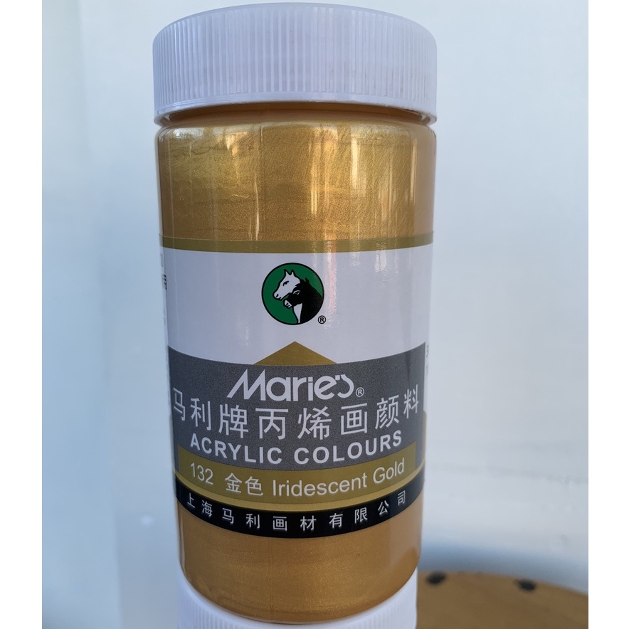 [XÓM VẼ] Màu acrylic nhũ ánh kim, dạ quang, màu vẽ dưa ngày tết 300ml
