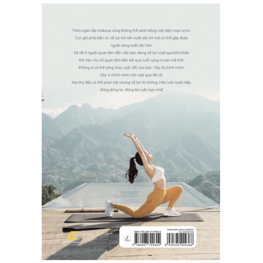 Sách - Thon Mảnh Cùng SLIMBODY - Lê Huyền Trang (Bìa mềm) - AZVietNam
