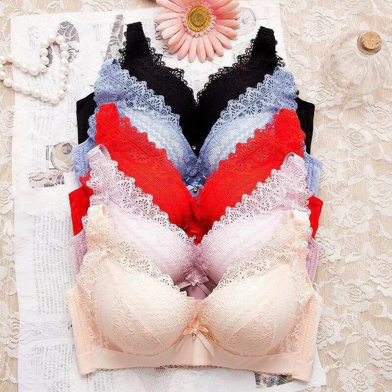 Áo ngực nữ ren không gọng nâng ngực áo lót ren cao cấp đẹp mút 3 cm