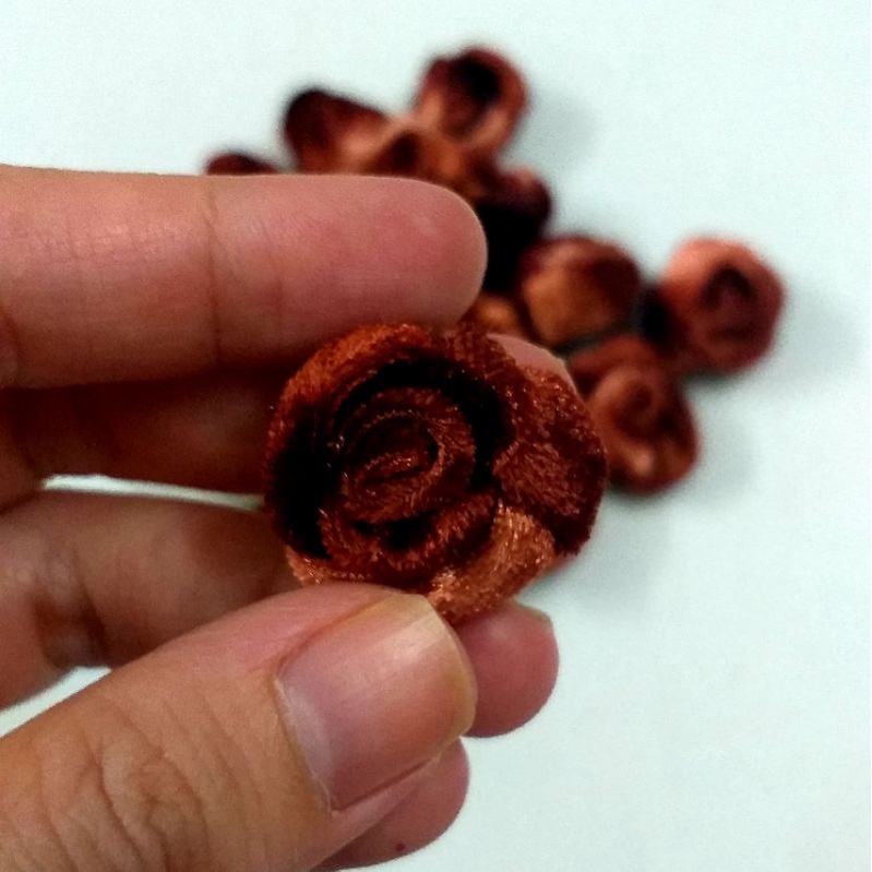 Hoa nhung trang trí váy áo/ giá nguyên set