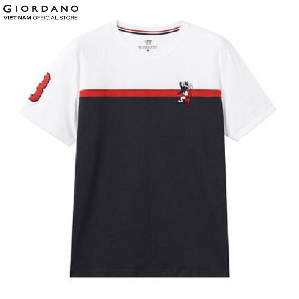 Áo Thun Nam Cổ Tròn Giordano 01020243