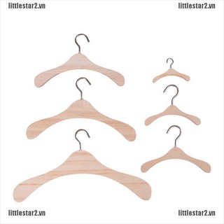 {MUV} Handmade All Doll Clothes Hanger Wood Furniture Coat Hanger Model Toy Gifts{FC}