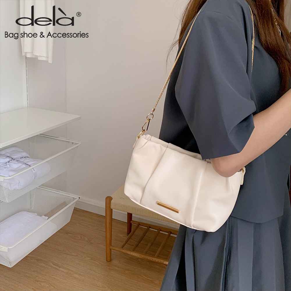 Dela Túi Xách Đeo Vai Hình Vuông Cỡ Nhỏ Phong Cách Thời Trang Mới Cho Nữ