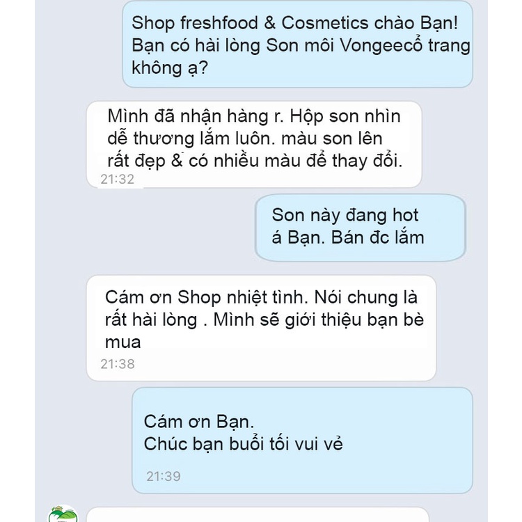 Son siêu lì Vongee phiên bản cổ trang- Chất son mềm mịn lâu trôi không khô môi - Nội Địa Trung[ Hộp 5 cây] - avaskincare