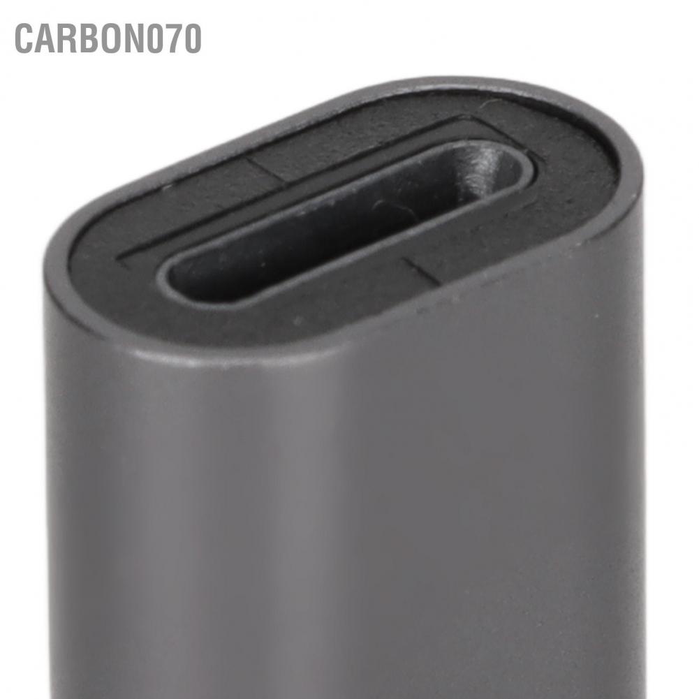 Hàng Sẵn Đầu chuyển đổi Type C Male sang IOS Ligthning Female Bộ điều hợp USB 3.1 Giao diện Tốc độ truyền 10Gbps【Carbon070】