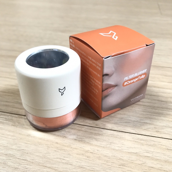 Phấn má hồng tán mút Yeowoo Hwajangdae Puff Filter Blusher 4g