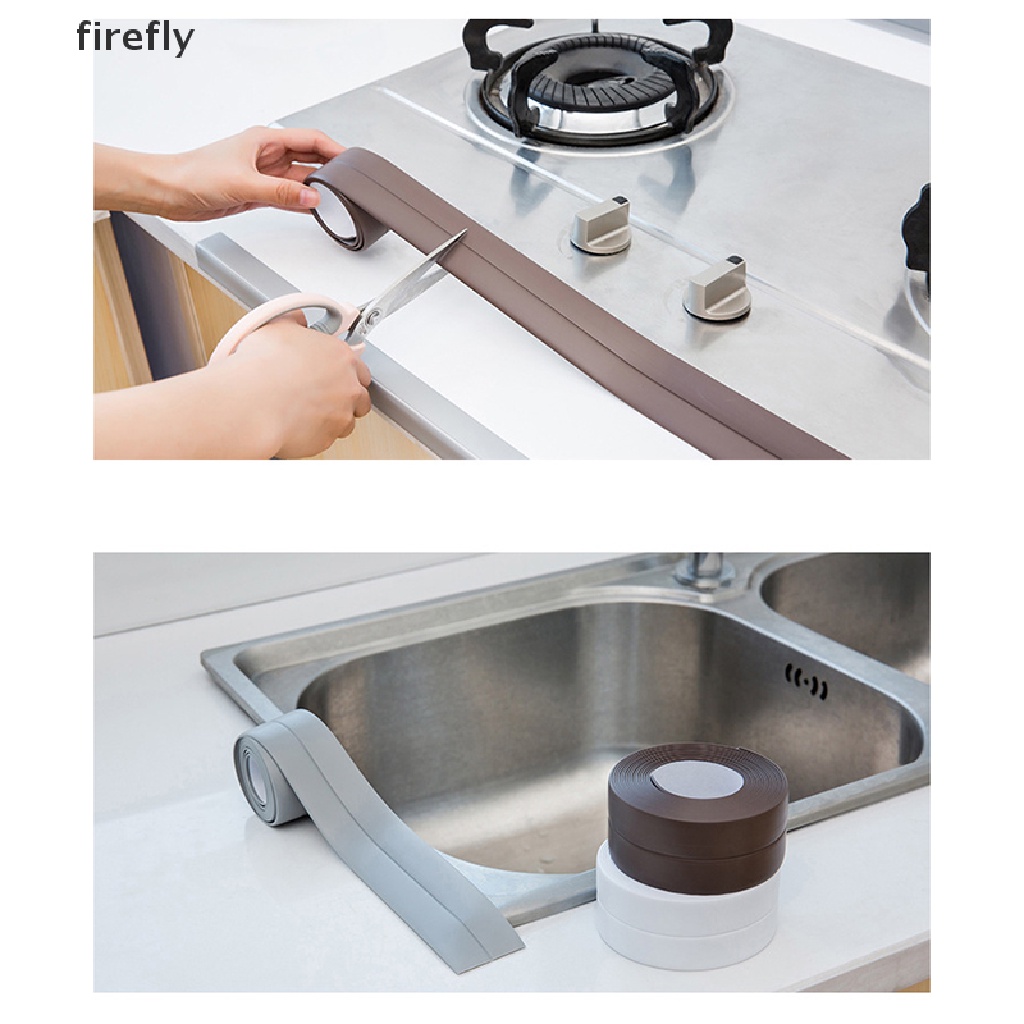 Băng Keo Dán Viền Bồn Rửa Chén Bằng Nhựa Pvc Tiện Dụng