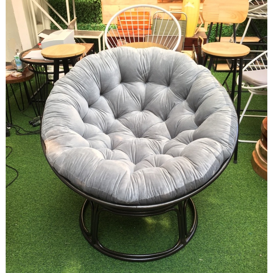 Nệm lót ghế mây, nệm lót ghế Papasan 150cm