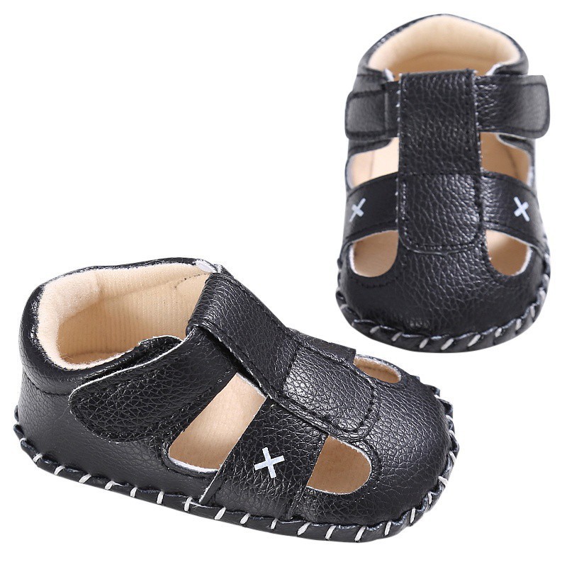 Giày bằng da PU phong cách thời trang dành cho bé đi bộ