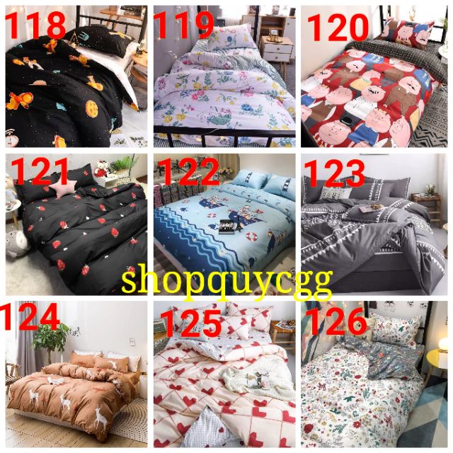 Bộ cotton poly nhập khẩu Chăn Phao, Trần hè. Mẫu mới bổ sung