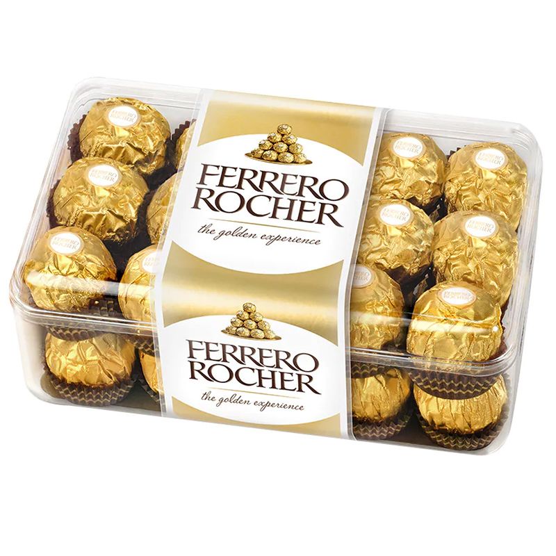 Socola Ferrero Rocher 375G Hộp 30 Viên Sang Trọng - Nhập Khẩu Ý Chính Hãng