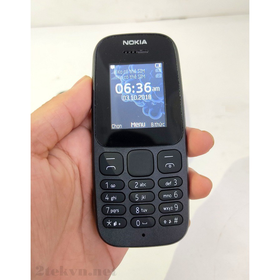 Điện thoại 2 sim giá rẻ Nokia 105  chính hãng