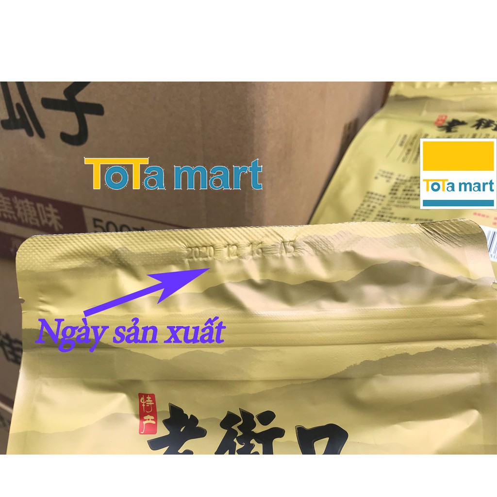 Hạt hướng dương tẩm vị caramen 1 gói 500g. NSX: 02/2021 | BigBuy360 - bigbuy360.vn