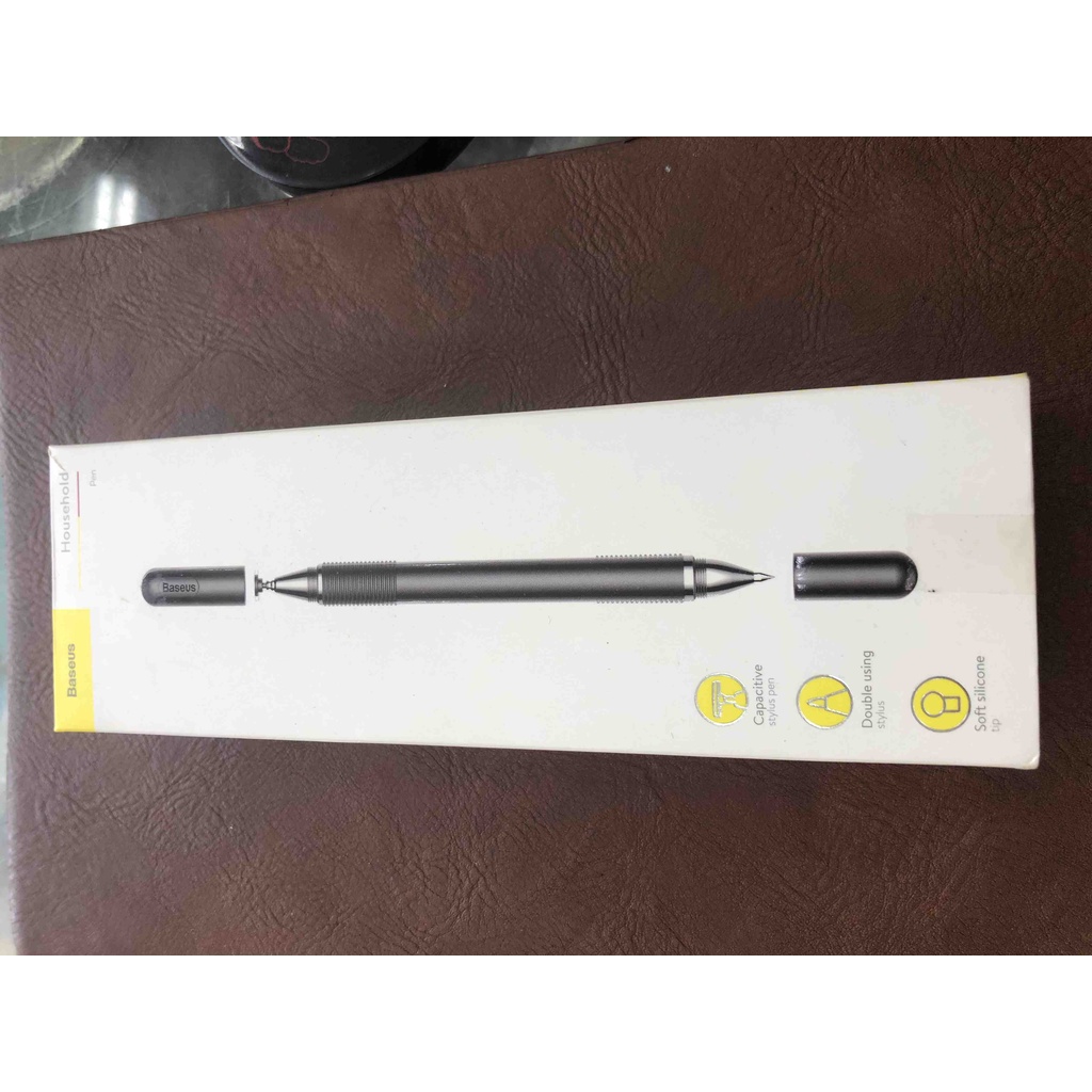 Bút cảm ứng điện dung 2 trong 1 Baseus HouseHold Pen dùng cho Điện thoại, Ipad, Tablet