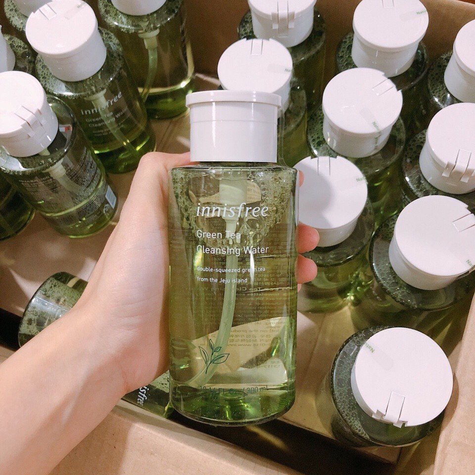 NƯỚC TẨY TRANG TRÀ XANH INNISFREE GREEN TEA CLEANSING WATER