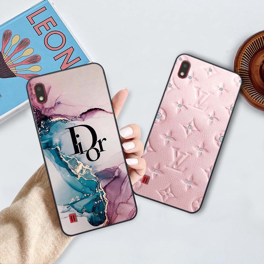 Ốp Samsung A10 / M10 in hình thương hiệu thời trang cao cấp