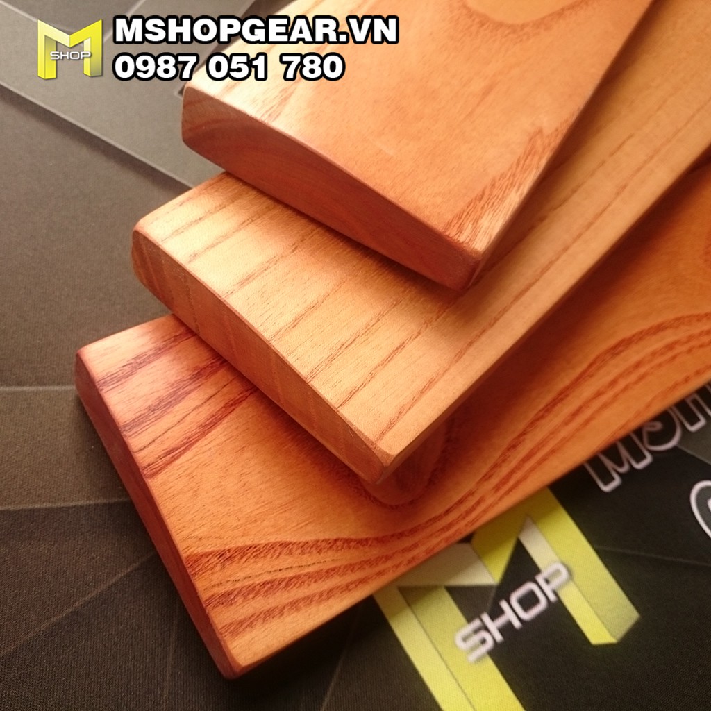 Kê tay gỗ nguyên khối cho bàn phím cơ Fullsize/TKL/Mini 60%/68% | BigBuy360 - bigbuy360.vn