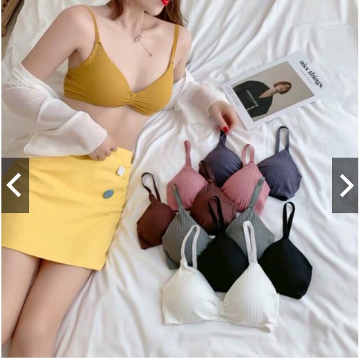 Áo Bra Gân Tăm Hình Nơ Đệm Dày Nâng Ngực Sexy 9932 | WebRaoVat - webraovat.net.vn