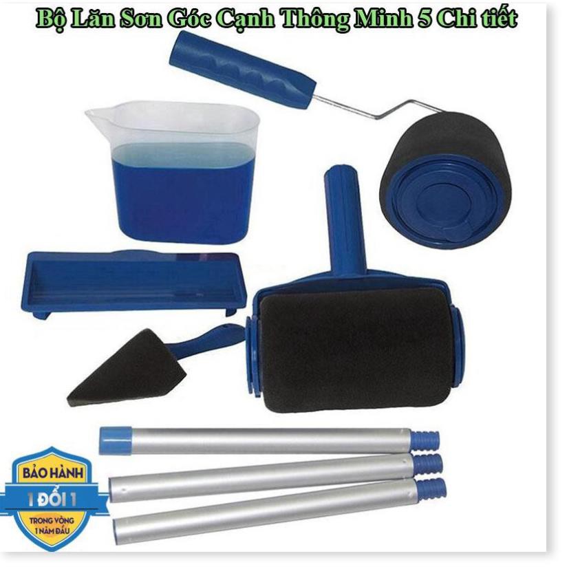 ✔️ Bộ dụng cụ con lăn sơn góc tường, Rulo Lăn Sơn Thông Minh Lăn Góc Cạnh, Lô Lăn Sơn Không Bẩn, Không Rớt
