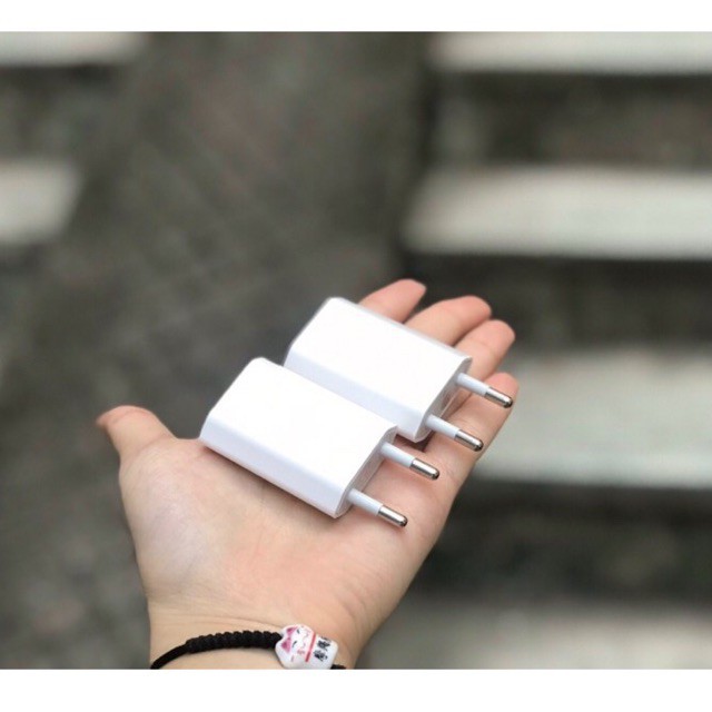 Củ sạc zẹt iphone chuẩn 1A