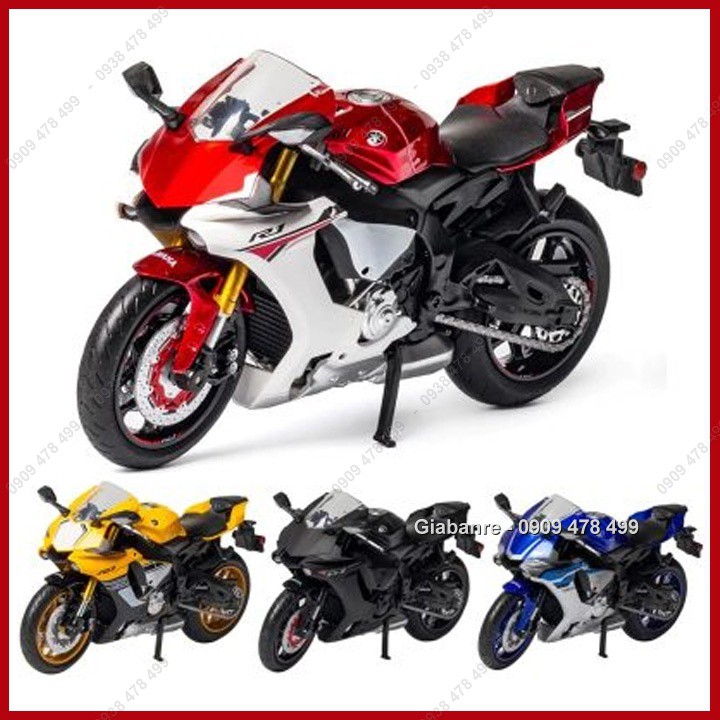 Mô Hình Xe Môtô Yamaha YZF-R1 Tỉ Lệ 1:12 - New - MSZ - 8736.1