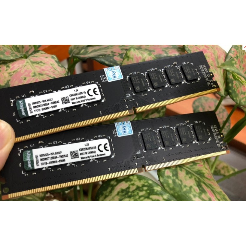 RAM Kingston 16GB DDR4 Bus 2666MHz 1.2V PC4-2666 Udimm Dùng Cho Máy Tính Để Bàn PC Desktop Bảo hành 36 tháng 1 đổi 1