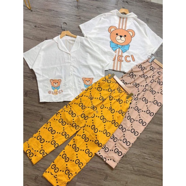 [XẢ KHO] Áo Gấu cánh dơi , quần ống suông | BigBuy360 - bigbuy360.vn