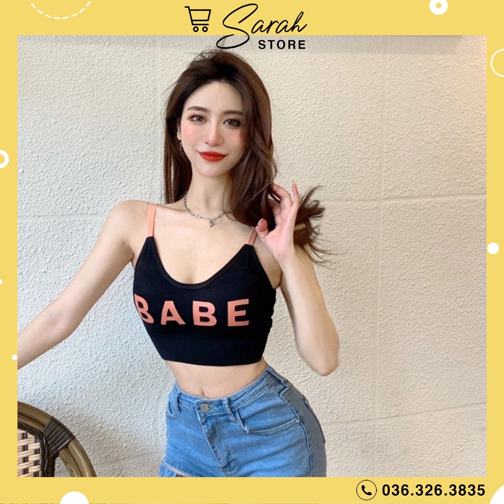 Áo Bra Nữ Hở Lưng Nâng Ngực Nhẹ Mẫu Mới Hot Hit BABE | BigBuy360 - bigbuy360.vn