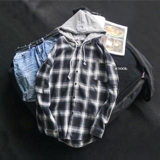 [Yeah1Shop]- Áo sơ mi Flannel caro (M, L, XL)