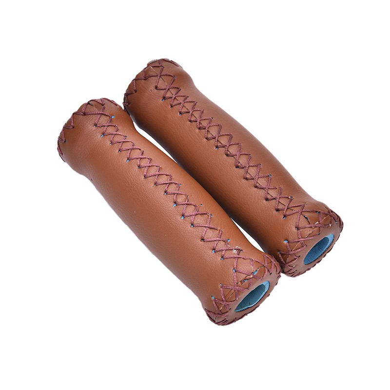 Tay Lái Xe Đạp Leo Núi Bằng Da Nhân Tạo Phong Cách Vintage