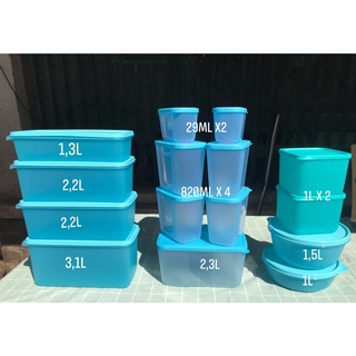 Bộ hộp trữ mát & trữ đông blue ocean set 15