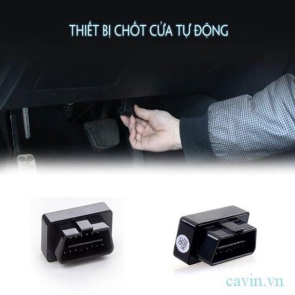 Chốt cửa tự động xe Toyota vios 2009-2020 (Auto Speed Lock xe Honda City, auto lock obd II)Bảo hành 1 năm - D-Shop