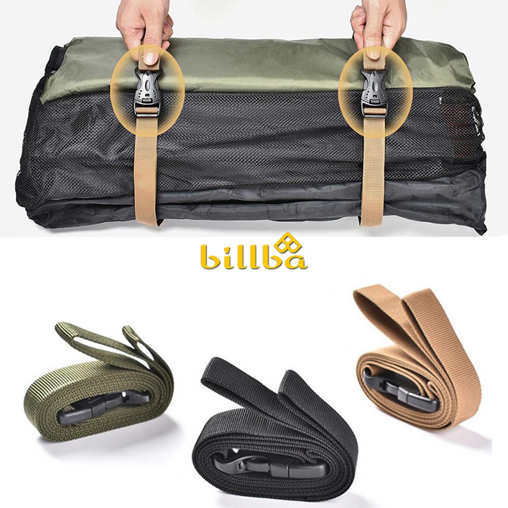 Dây ràng đồ, dây đai buộc đồ có khóa nhựa điều chỉnh độ dài dùng đi dã ngoại cắm trại camping BB9993  - Billba Camping