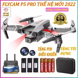Flycam Drone Camera 4k, Máy Bay Có Camera ⚡️BẢO HÀNH 12 THÁNG⚡️ Flycam drone P5-Pro điều khiển từ xa quay phim, chụp ảnh