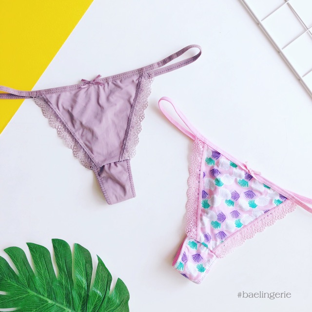 (Có chọn màu) Quần lót nữ lọt khe ren hai dây sexy LOLITA - Bae Lingerie | BigBuy360 - bigbuy360.vn