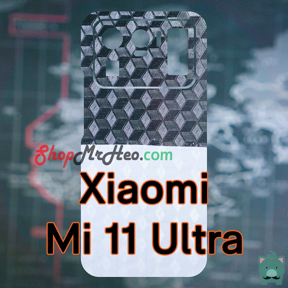 Skin Dán Mặt Sau Lưng Vân 3D Xiaomi Mi 11 - Mi 11 Lite - Mi 11 Pro - Mi 11 Ultra