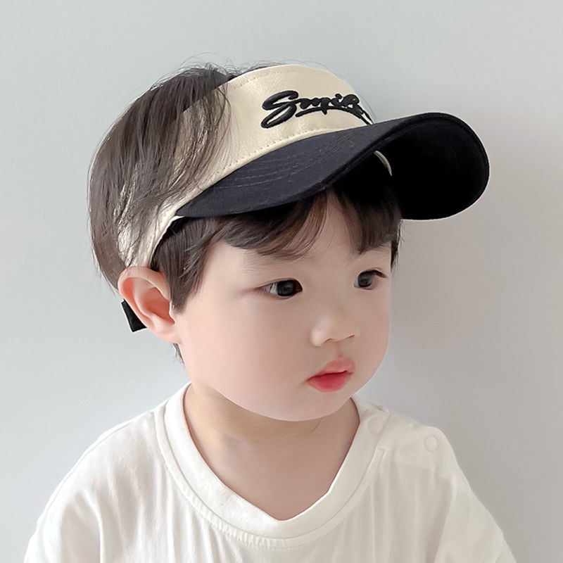 Mũ Lưỡi Trai Nửa Đầu Chống Nắng Phong Cách Hàn Quốc Thời Trang Mùa Hè Cho Bé