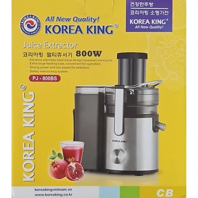 Máy ép trái cây Korea King PJ-800BS - 800W