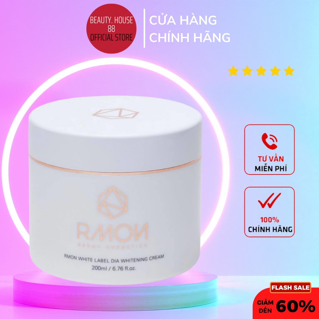KEM BODY TẾ BÀO GỐC CAO CẤP RMON White Label Dia Whitening Cream Chính Hãng Korea