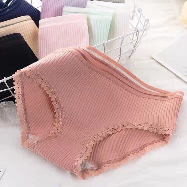 Quần Lót Nữ Kẻ Tăm Viền Ren Cực Sexy