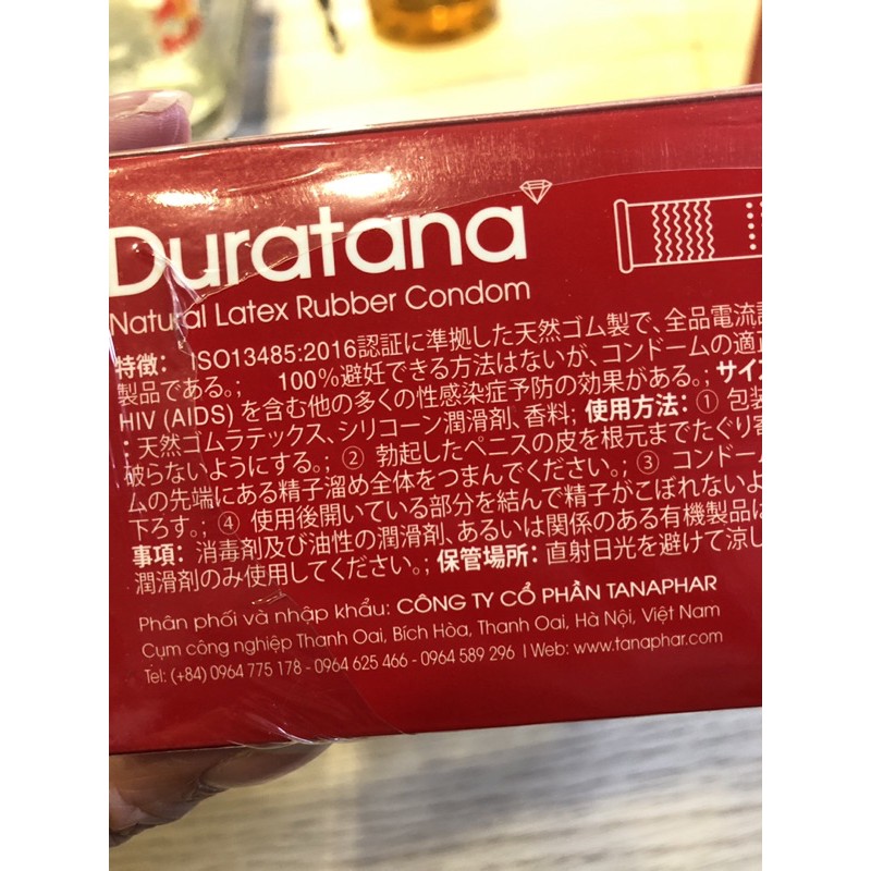 HỘP 10 cái BAO CAO SU DREAMTANA SIÊU MỎNG GÂN GAI KÉO DÀI THỜI GIAN DREAM TANA CÔNG NGHỆ NHẬT BẢN