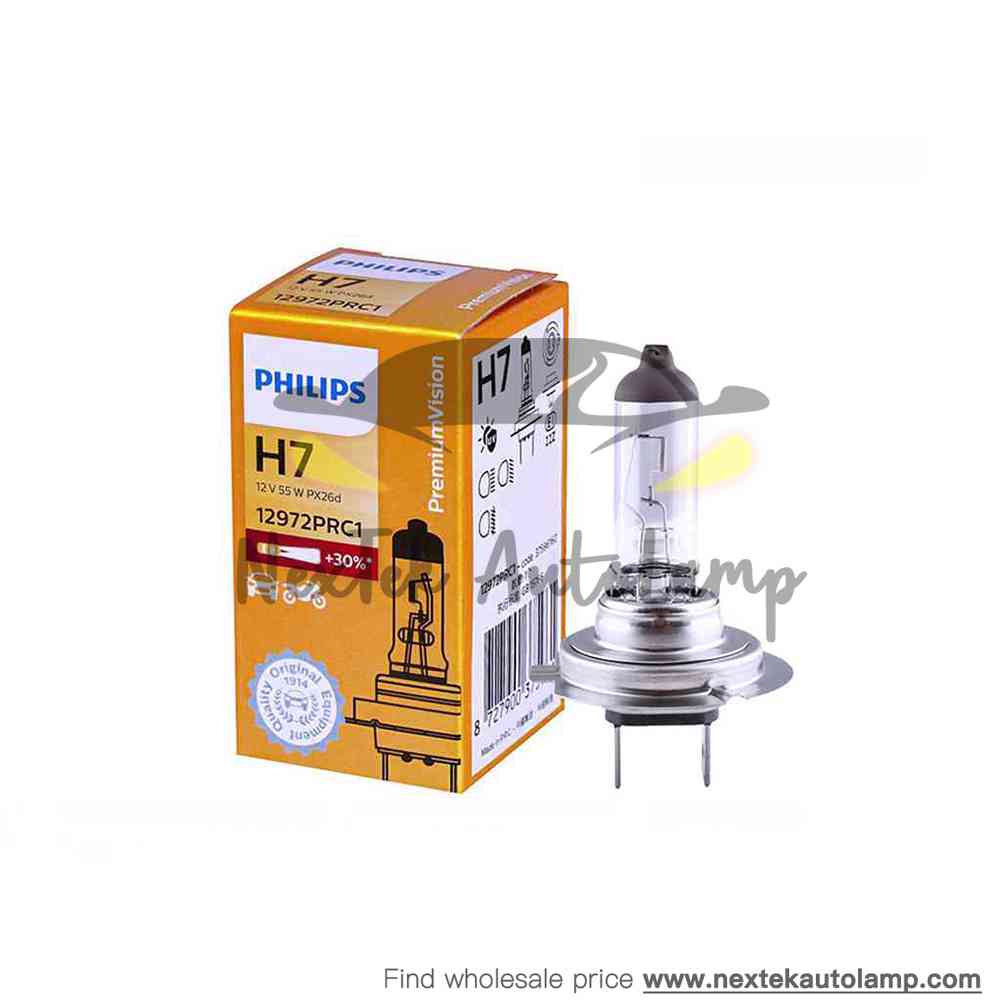 Philips H7 Đèn Sương Mù ô Tô Halogen 12V 24V 55W 70W 100W Đèn Pha Bóng đèn 12972PRC1 13972PRC1 13975RAC1 (1 Bóng đèn)