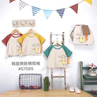 Áo cộc tay bé trai chuẩn style hàn quốc