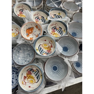 Chén Bát ăn Cơm Sứ-KAZACIM Gốm Sứ ceramic Cao Cấp Phong Cách Nhật Bản