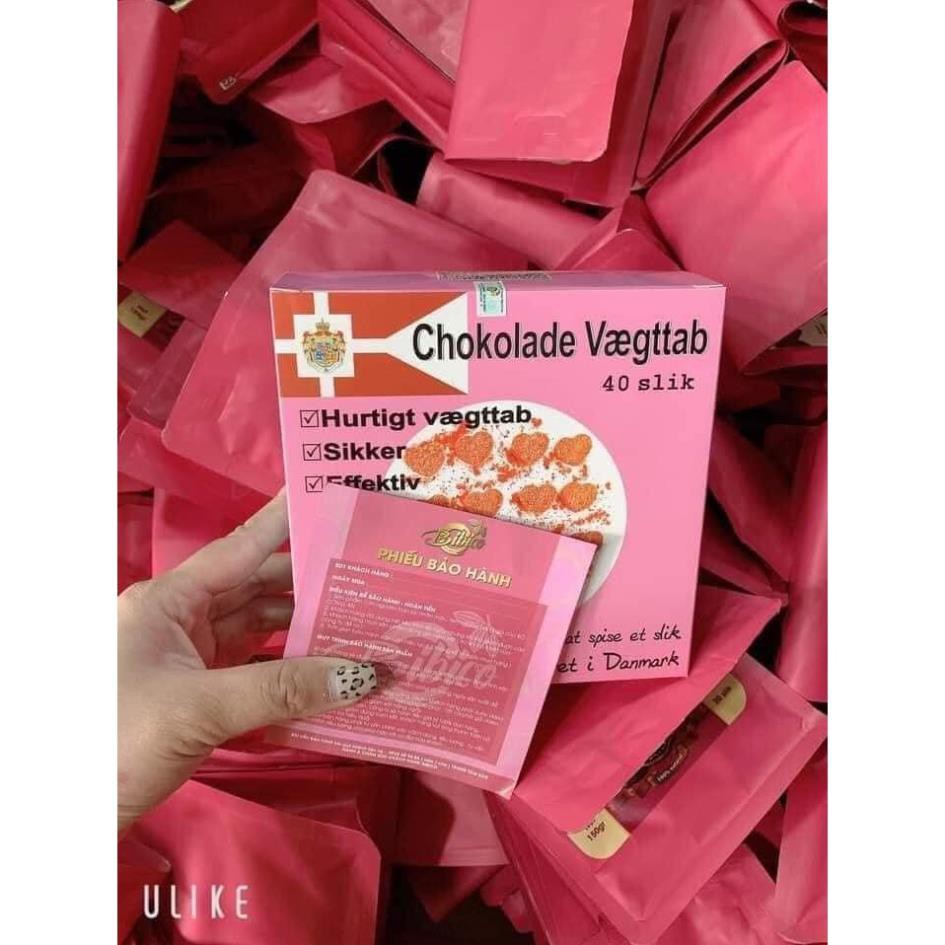 Kẹo socola giảm cân Đan mạch chính hãng hộp hồng | BigBuy360 - bigbuy360.vn