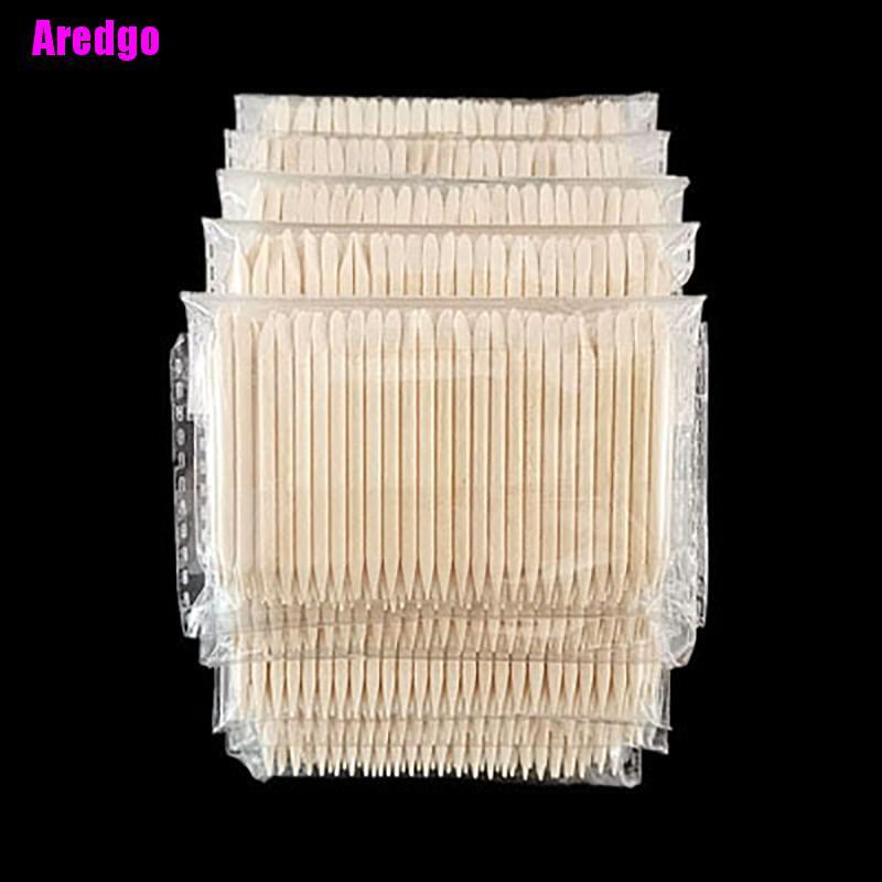 [Hàng mới về] Set 100 que gỗ hỗ trợ làm móng đa năng tiện dụng